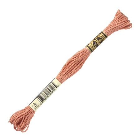 The threads of the DMC 117 (407), 12 pcs. packaged