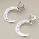 Earrings "Dream Girl", 2.5 x 4 cm