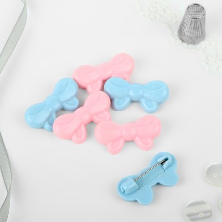 Safe pins, 40 mm, 6 pcs, colorful color-1