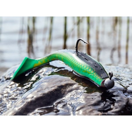 Vibro -highs LJ 3D Series Kubira Swim Shad 7.0in (17.50)/PG19 2pcs.-4