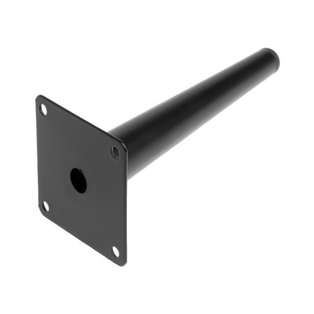 Furniture support Cappio OP07, h = 200mm, thick thickness 1.8, matte black color-3
