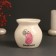 Aroma lamp ceramics "feel energy" white 7.2x7.2x7.8 cm