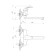Kitchen mixer "PSM-Profsan" PSM-104-10, single-leaf, pour 250 mm, wall, chrome