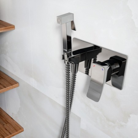 Shower mixer Wasserkraft aller 10638, single -leaf, watering can, without spout, chrome-3