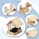 Wooden feeder “Bird on a tree” with your own hands, 14.5 × 18.5 × 19.5 cm, Greengo