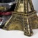 Plasmic ball "Paris" gold 15x10x24 cm Risalux