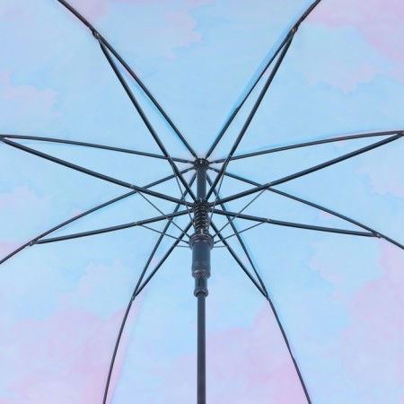 Umbrella - a semi -automatic “tenderness” cane, 8 spokes, r = 47 cm, color mix-9