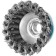 Cup brush "Bison" 35275-080_z02, twisted, steel, wicker bundles 0.5 mm, M14x80 mm