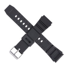 Watch strap, 20 mm G-shock, silicone, L-22 cm, black