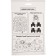 Formation mosaic sticker "by fields", blue tractor