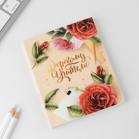 Diary "Dear Teacher", soft cover, A6 format, 80 sheets-1