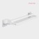 Holder for towels on Velcro Dolyan, 53 cm, white color
