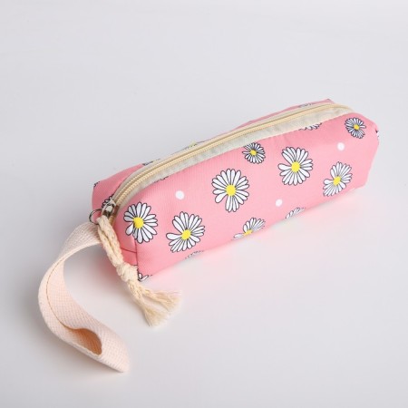 A backpack with a zipper, bag, cosmetic bag, pink color-11