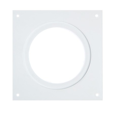 Flain "Cosmetic" LF100, output d = 100 mm, annexing, square