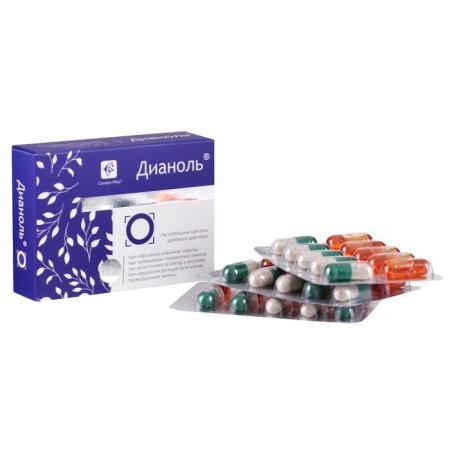 Dianol natural plant capsules for diabetes, No. 30*500 mg-3