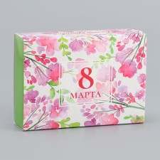 Folding box for 6 sweets without a window 