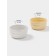 Saladniki Dolyana "Zephyr", 250 ml, d = 11 cm, set 2 pcs, ceramics, white, yellow