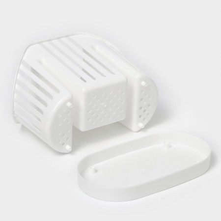 Tining devices stand 3 sectional, white color-3