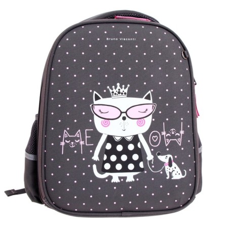 Frame backpack 36 x 28 x 17 cm, + pencil case, Bruno visconti "Kita on a walk"-2