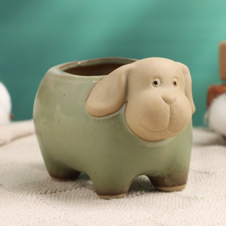 Pot "Lucky Dog" 11x9x8cm