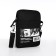 Youth bag on an anime long belt, 20 x 15 x 3 cm, lightning department, black color