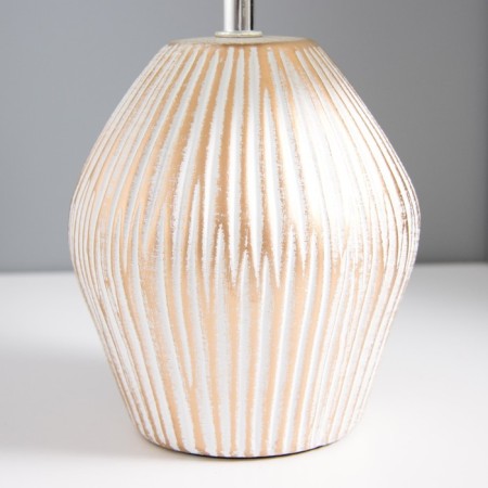 Table lamp 16615/1gy E14 40W white 22x22x35 cm Risalux-3