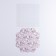 Bearbox, confectionery packaging with PVC lid, "flowers", 10.5 x 10.5 x 3 cm