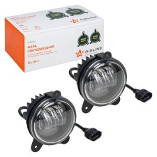 Farah LED AIRLINE, clear light border, 27W white, D-90 mm, in a set 2 pcs