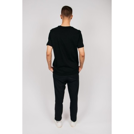 Male T -shirt, size 50, black color-1