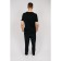 Male T -shirt, size 50, black color