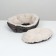 Lynchus-tenformer, velor + claim. fur, 60 x 50 x 15 cm, mix