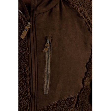 Men's sweatshirt Pride Manchester, fleece, brown, rr 56-58 Height 170-176-6