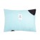 Decorative Ethel Pillow "Blue Hearts", 40x60 cm, 100% polyester, microfiber