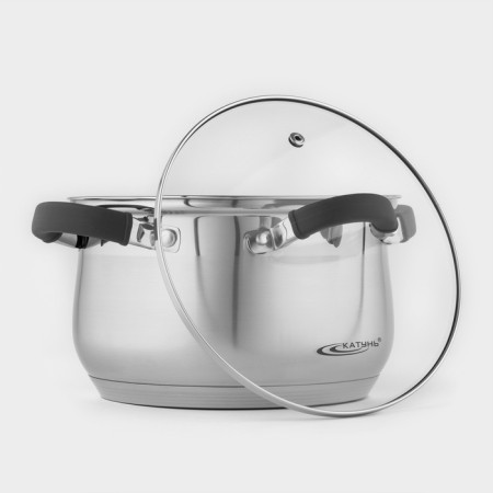 Irida pan, 3.9 l, d = 20 cm, capsule, glass cover, induction-2