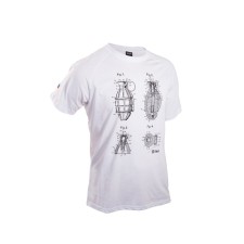 T -shirt 7.62 Grenade, size 44, white color