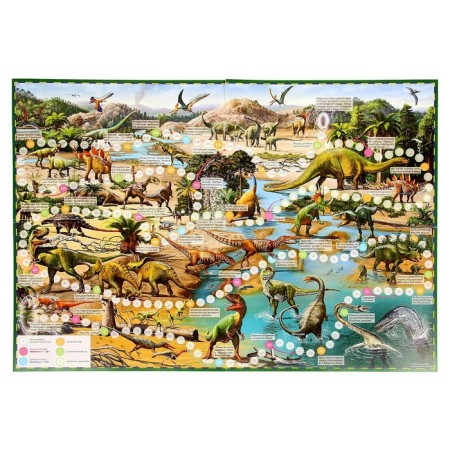 Table game "Travel to the world of dinosaurs"-2