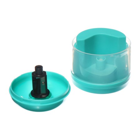 Electric sharpener (batteries are not included). It works from 2 aa batteries turquoise-2