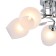 Ceiling light ESCADA, 1108/5PL. 5x40W, E27, 550x550x230 mm, chromium color