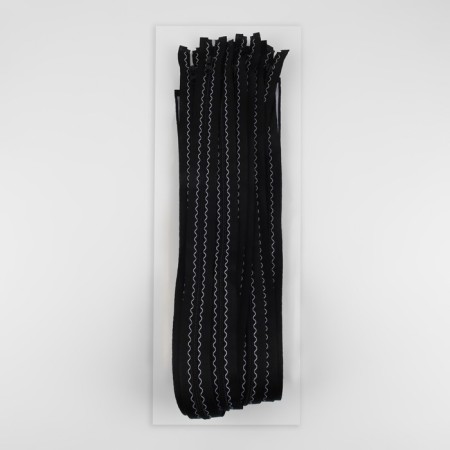 Lightning "Spiral", No. 5, detachable, automatic lock, 80 cm, black color-2