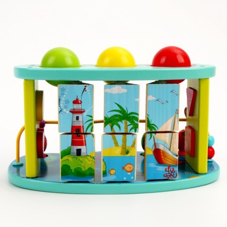 Logic center 3 in 1 hacking + fishing + serpentine "Sea" 16 × 26 × 13.5 cm-9