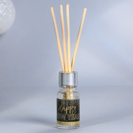 New Year! Diffusor Aromatic sticks "New Year's collection: Happy New Year", black ice, 10 ml-2