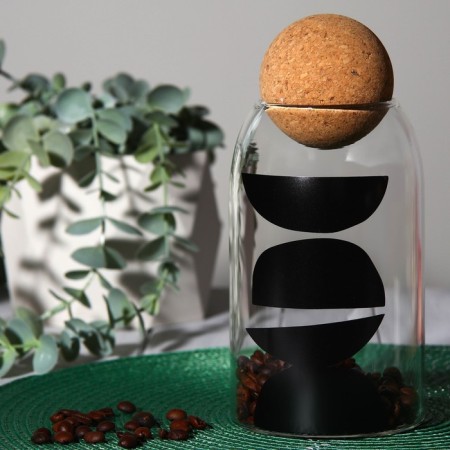 Bank for storage "Abstraction", 700 ml, 19 × 9 cm-2