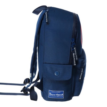 Youth backpack Bruno Visconti 12-003 40*30*17 MAL "Copyleft" Blue 12-003-148/02-3