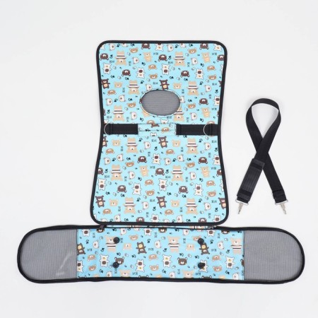 Bag - carrying for animals "cubs", blue, size m, 40 x 21 x 27 cm-10