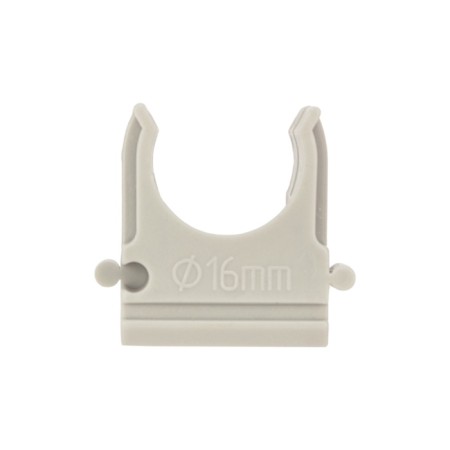 Fasten-clip for pipes Ø16 mm, gray (100 pcs/pc) rexant-1