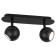 Lamp wall-flowing spot OL36-2 BK MR16 GU10 IP20, black color