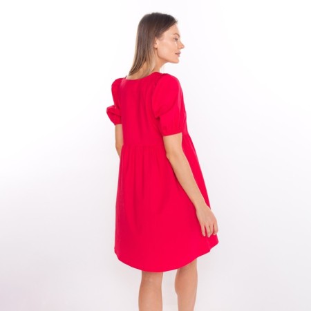 Women's dress, bright pink color, size 42-5