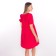 Women's dress, bright pink color, size 42