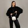 Plush "Bear" bag, white color