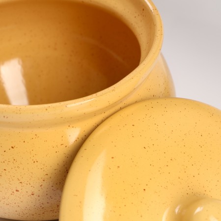 Ceramic pot for baking No. 10, 1.3l / 13x16cm, Karakum-2